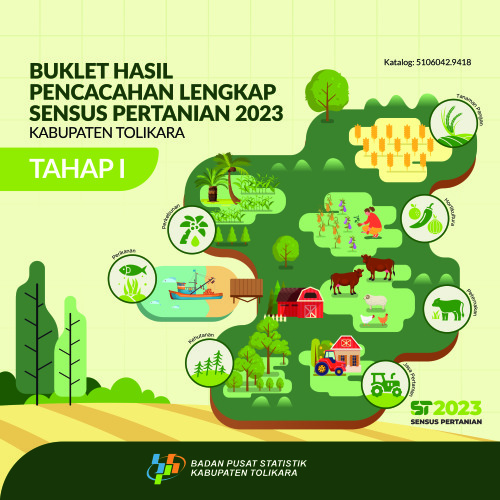 Buklet Hasil Pencacahan Lengkap Sensus Pertanian 2023 - Tahap I Kabupaten Tolikara